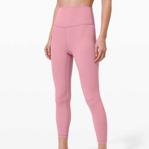 Lululemon 25" Align Pink Taupe Size 2